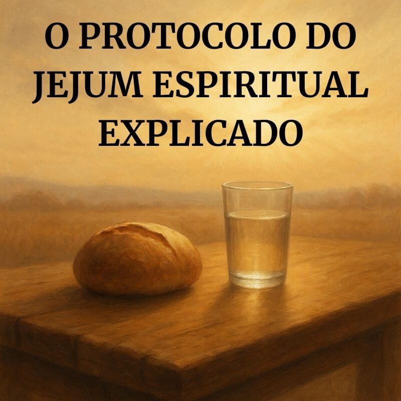 O Protocolo do Jejum Espiritual Explicado